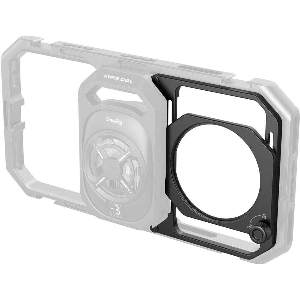 SmallRig 67mm Threaded Filter Adapter with Detachable Sunhoods for Universal Phone Cage 4299 5277