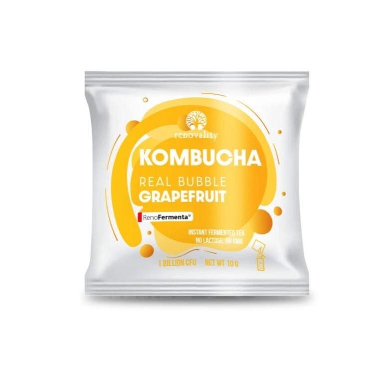 Renovality Kombucha Real Bubble Grapefruit 10 ks