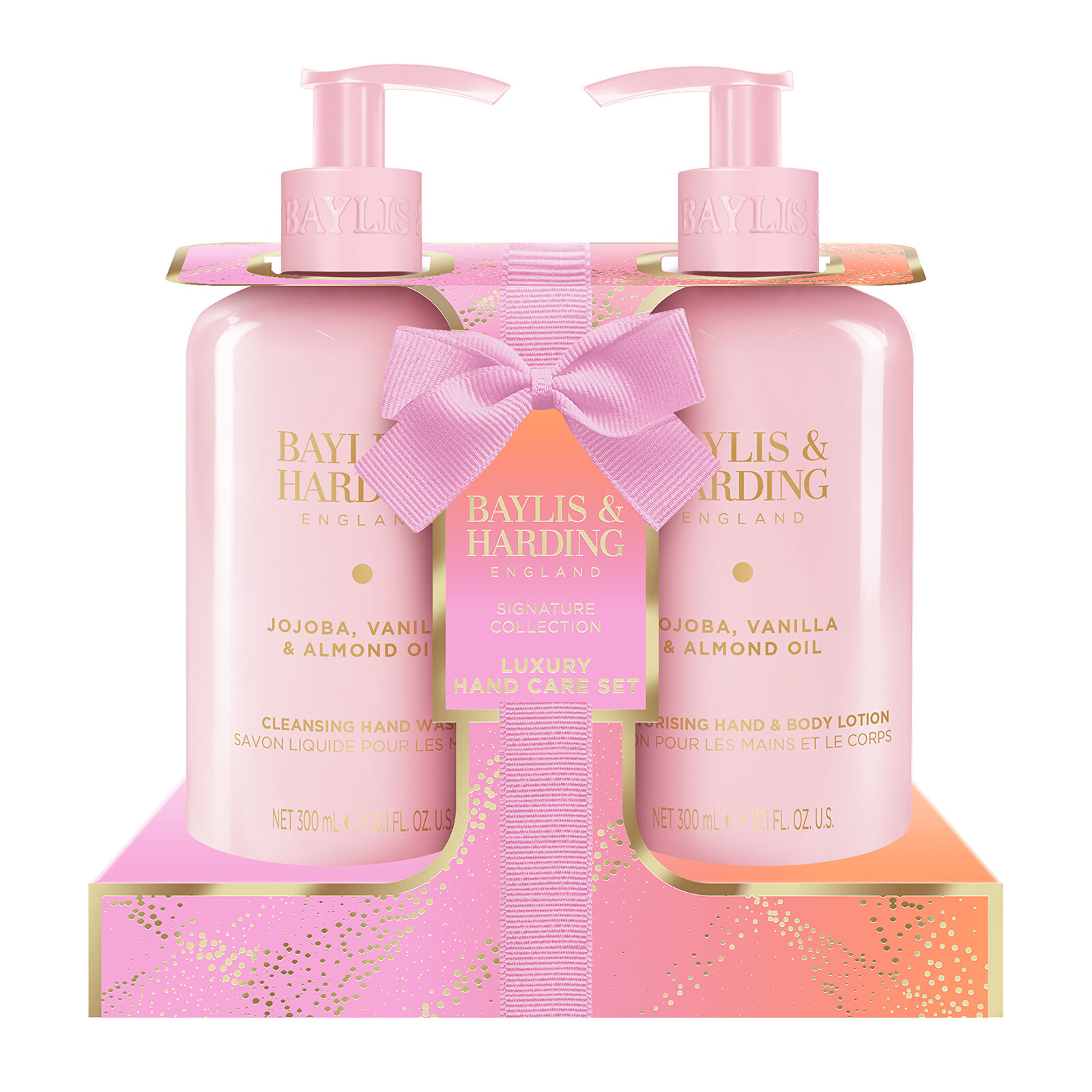 Baylis & Harding Dárková sada Jojoba, Vanilka & Mandlový olej 2 × 300 ml