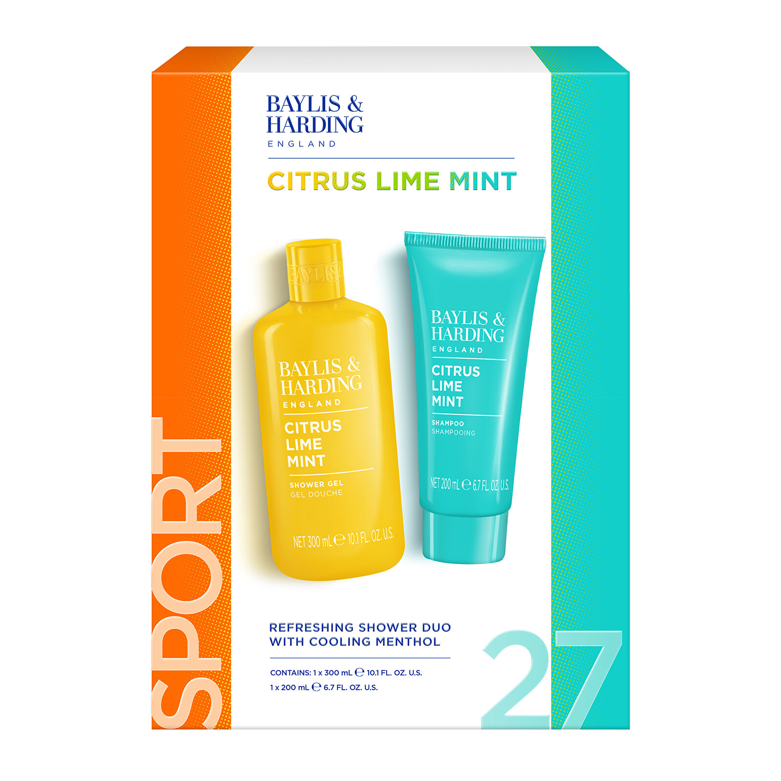 Baylis & Harding Dárková sada Citron, Limetka & Máta 2 ks
