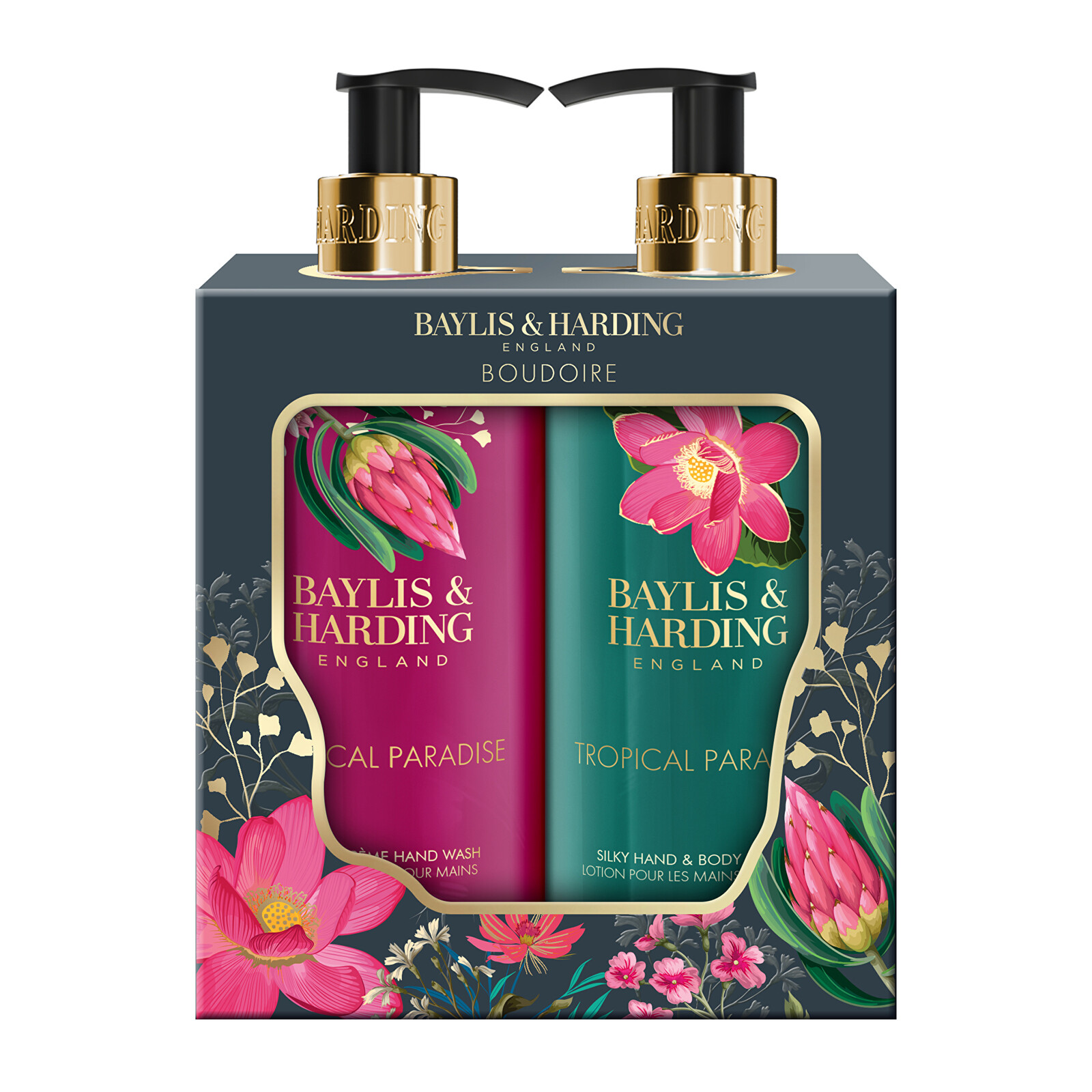 Baylis & Harding Dárková sada Boudoire - Tropical Paradise 2 × 300 ml