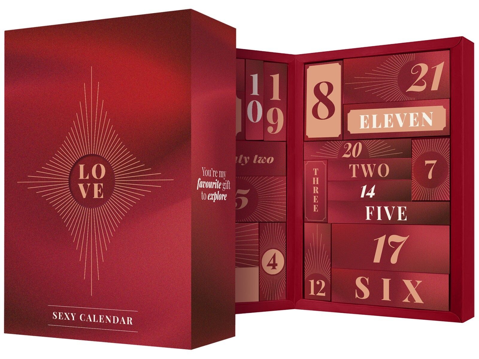 Dream Toys Adventní kalendář Sexy Calendar 2025 - Dream Toys