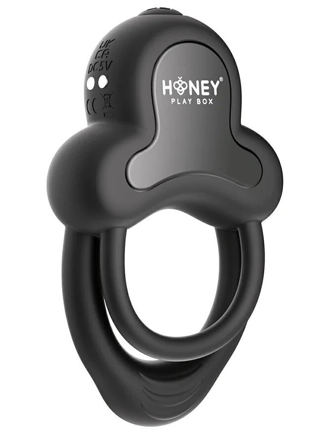 Honey Play Box Dvojitý vibrační erekční kroužek ANELLO - Honey Play Box