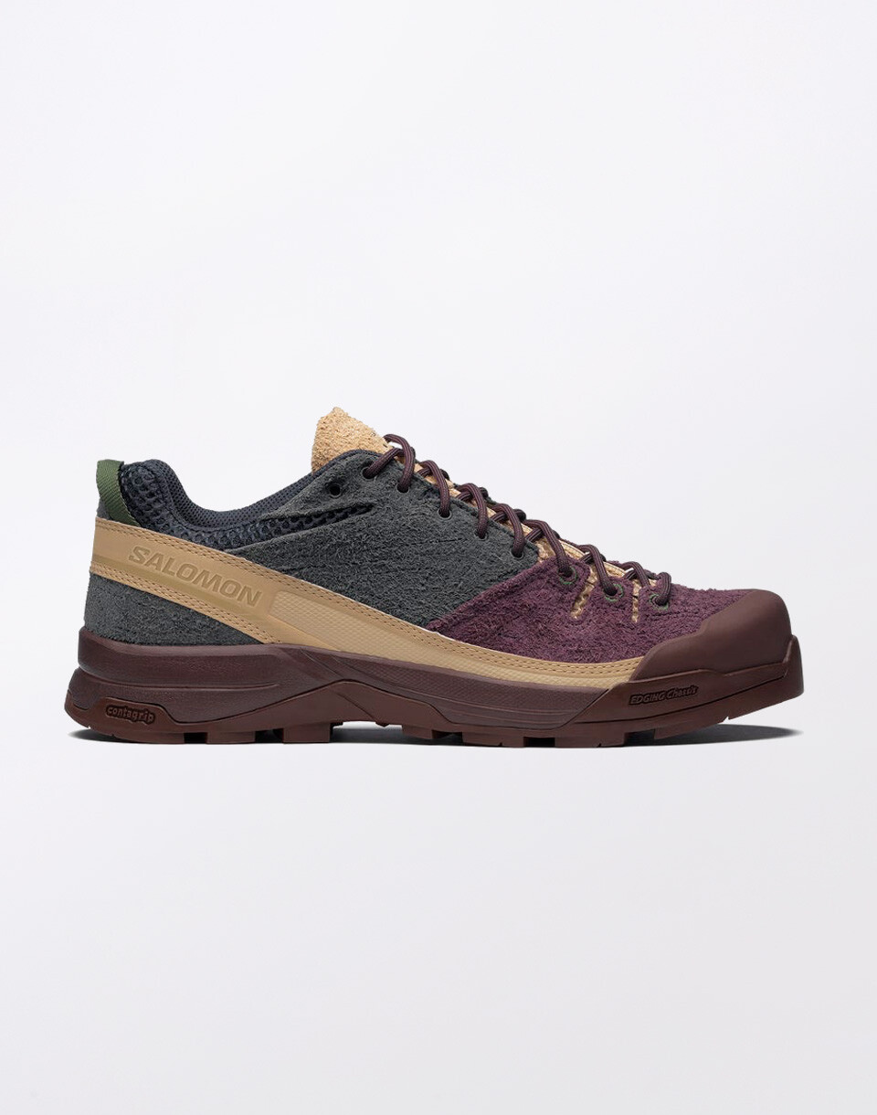 Salomon X-Alp Suede Plum Perfect/Nine Iron/Safari 41 1/3