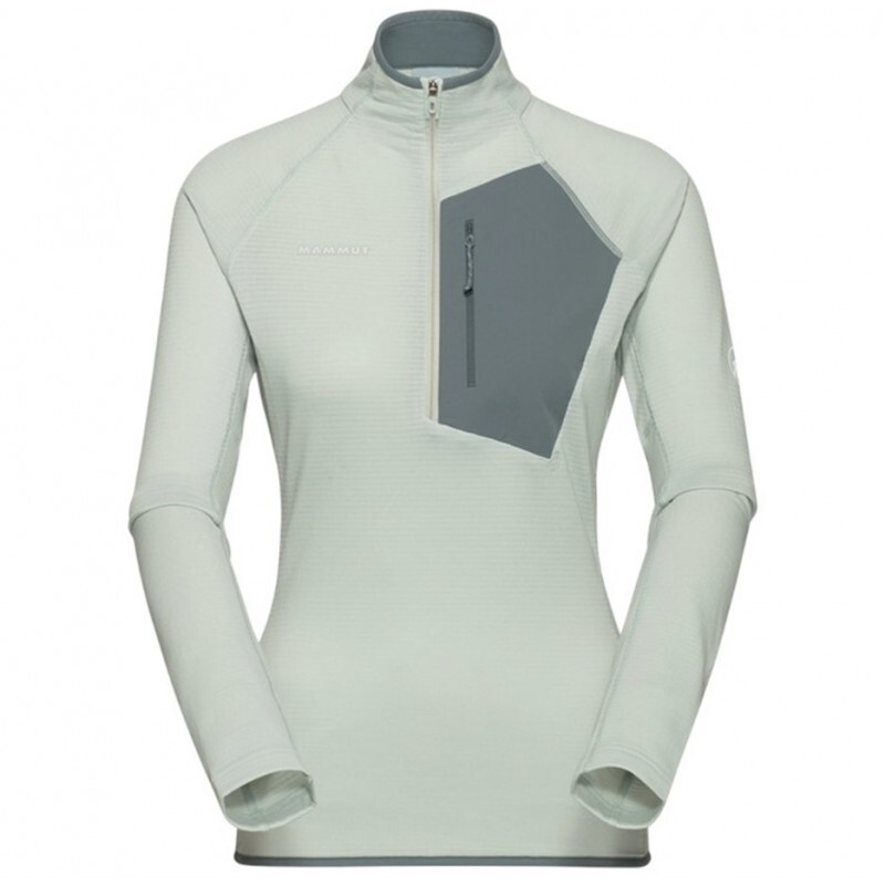 Mammut Aenergy Light ML Half Zip Pull Woman M Silver sage