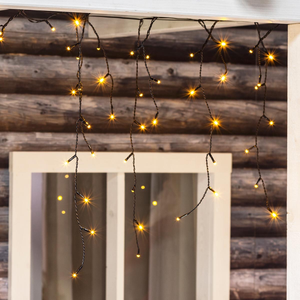 Světelný závěs Ledový déšť, 180 LED