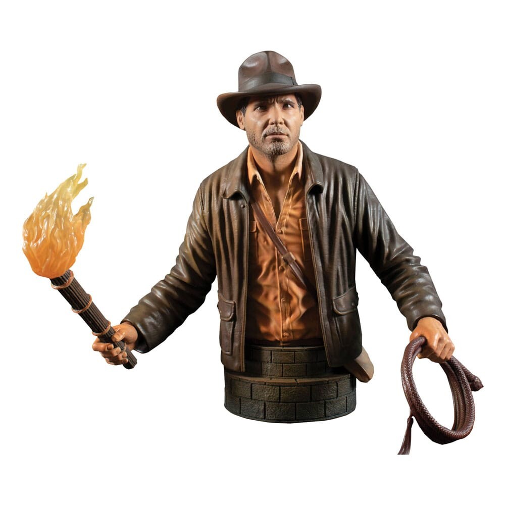 Gentle Giant | Indiana Jones Raiders of the Lost Ark - Bust 1/6 Indiana Jones (SDCC 2023 Exclusive) 15 cm
