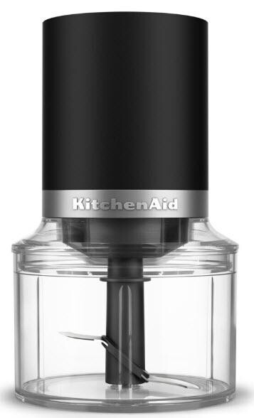 KitchenAid bezdrátový sekáček bez baterie 5KTCR350BM matná černá