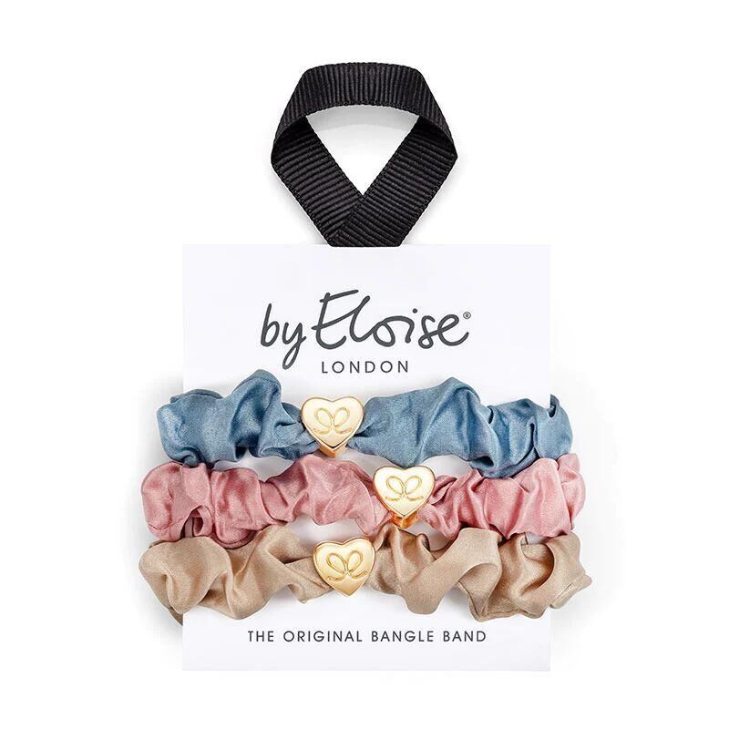 By Eloise London Bangle Set Subtle Silks set gumiček na vlasy pro ženy