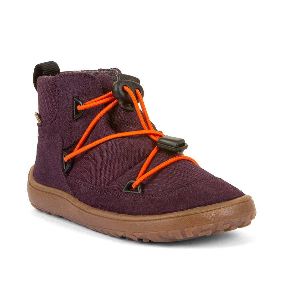 Dívčí celoroční barefoot boty TEX TRACK Purple Froddo G3110267-4 - 32