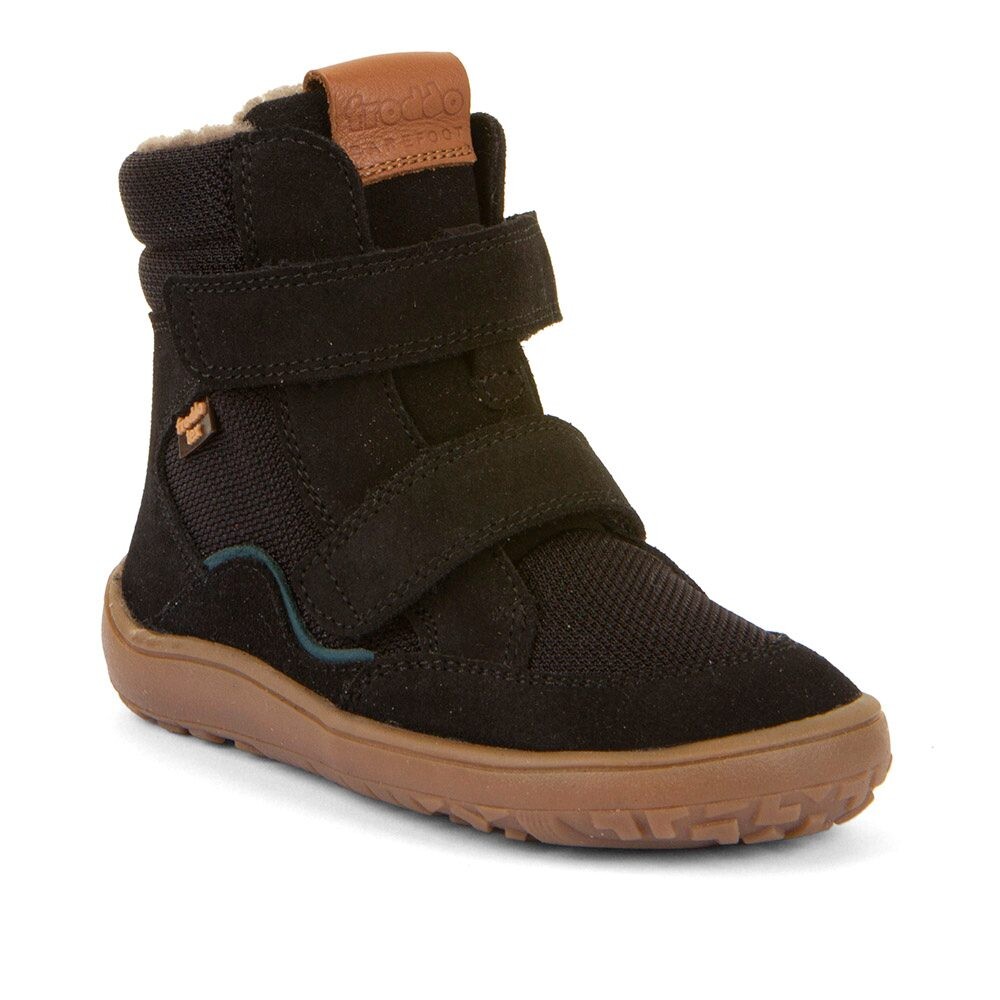 Dětské zimní barefoot boty TEX WINTER Black Froddo G3160247-16 - 23