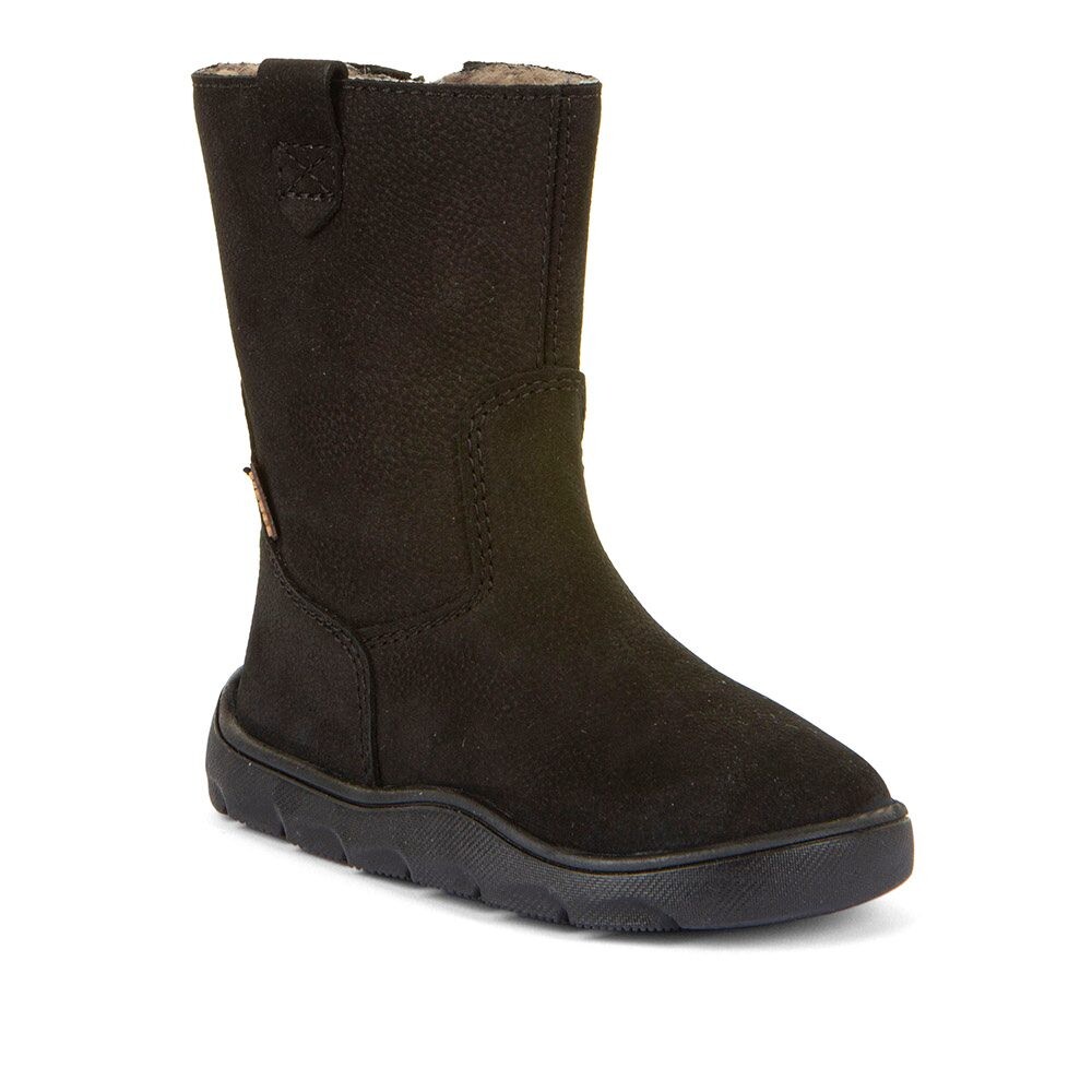 Dívčí zimní barefoot kozačky  ZERU TEX BOOT Black G3160257-1 - 29