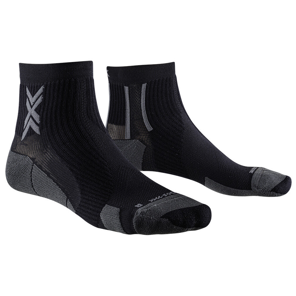 Ponožky X-Socks Run Perform Ankle Velikost ponožek: 39-41 / Barva: černá
