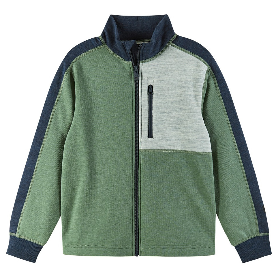 Dětský svetr Reima Merin Dětská velikost: 140 / Barva: zelená