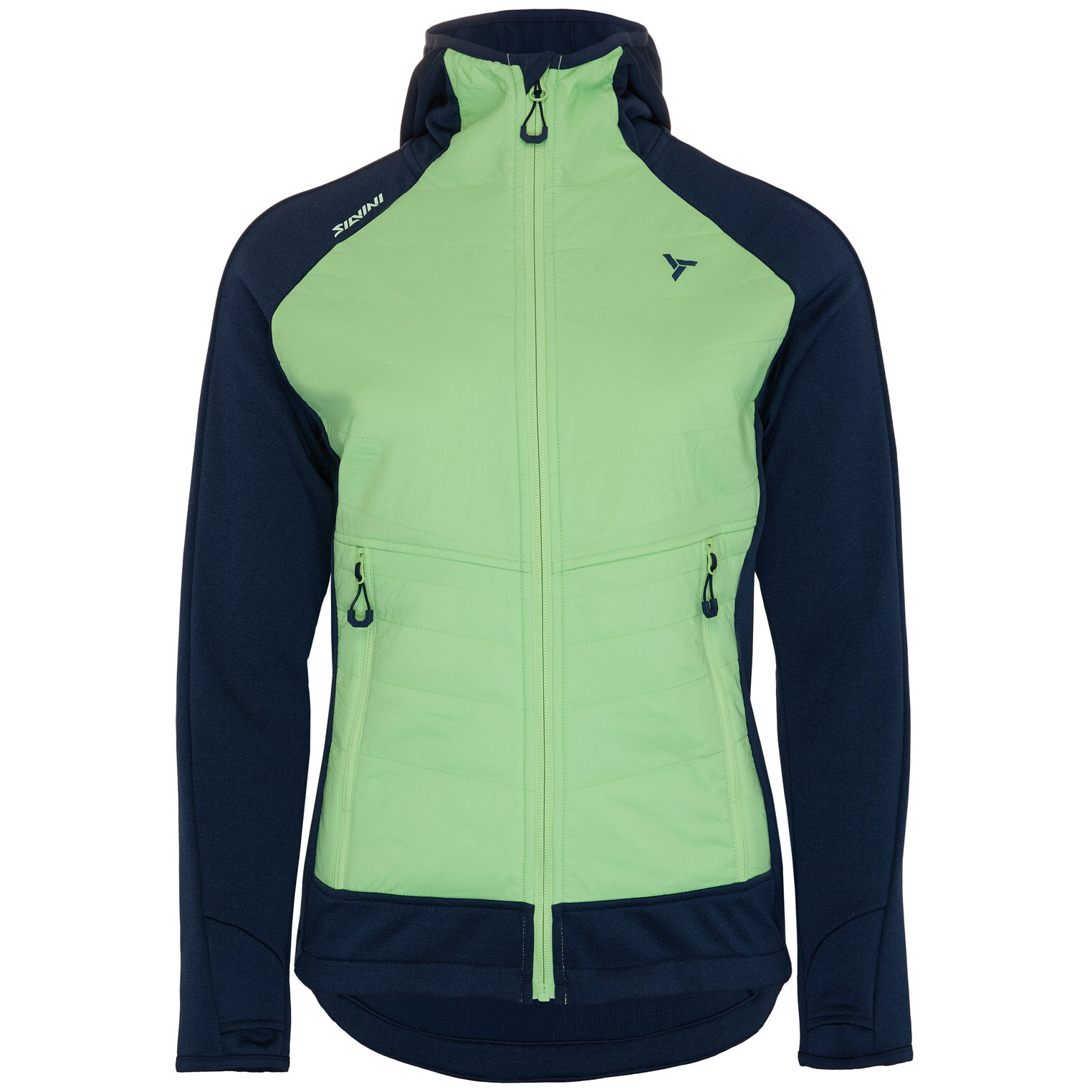 Dámská mikina Silvini Divera Velikost: M / Barva: modrá/zelená