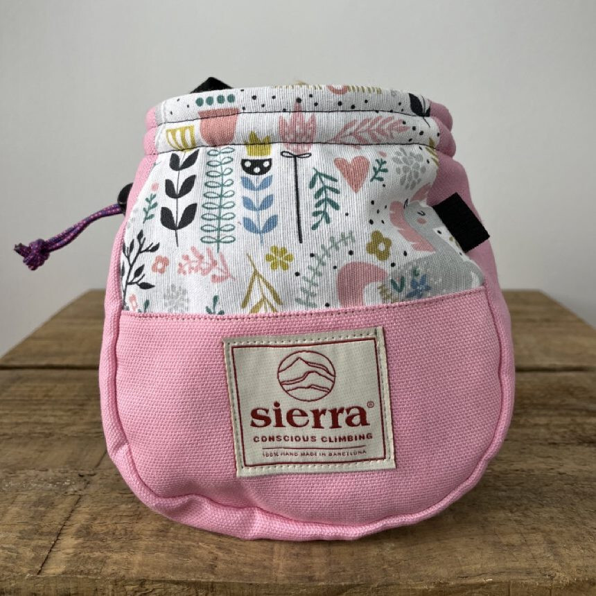 Pytlík na magnézium SIERRA Climbing Classics Garden Barva: světle růžová