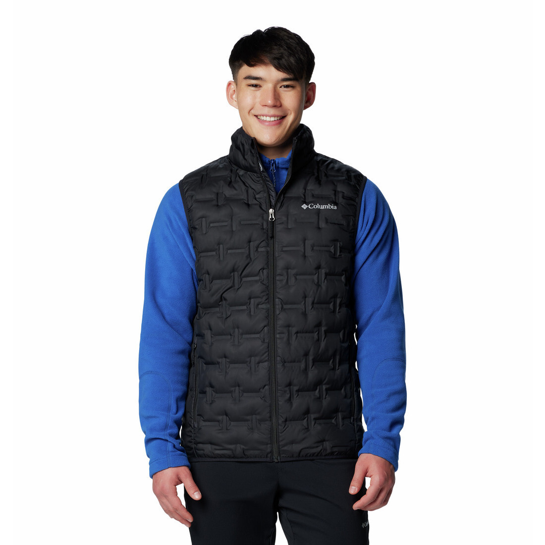 Pánská péřová vesta Columbia Delta Ridge™ II Down Vest Velikost: L / Barva: černá