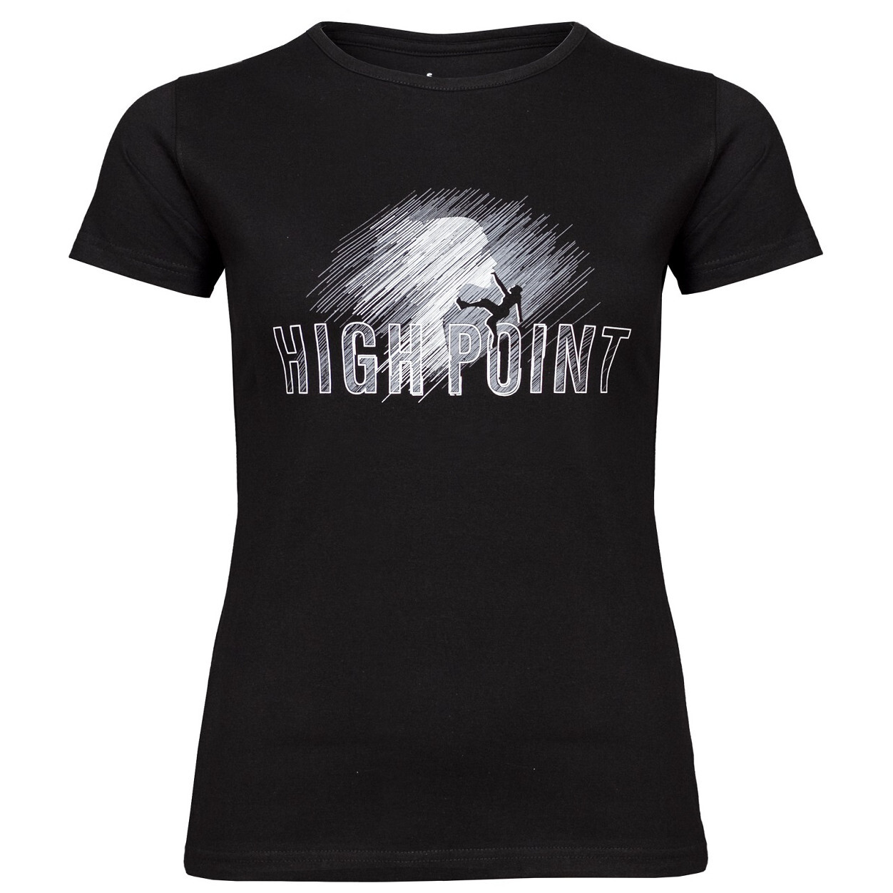 Dámské triko High Point Dream Lady T-Shirt Velikost: XS / Barva: černá/bílá