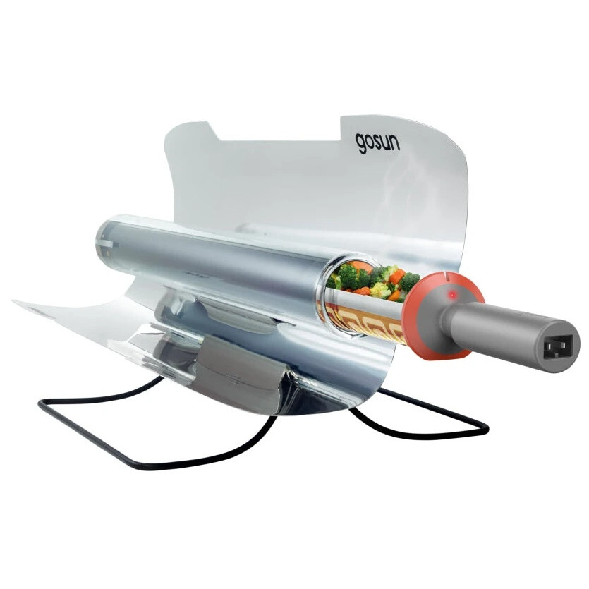 Solární vařič GoSun Sport-E 12 V Hybrid solární + elektrická Barva: stříbrná