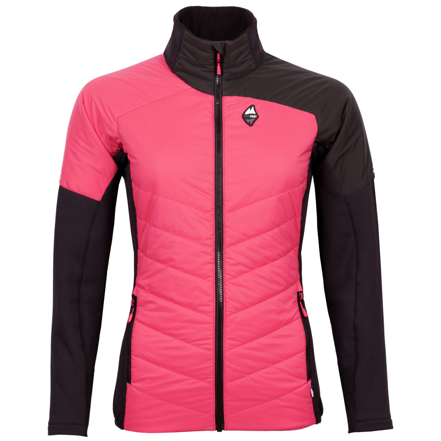 Dámská bunda High Point Brilant Lady Hybrid Velikost: XL / Barva: růžová/černá