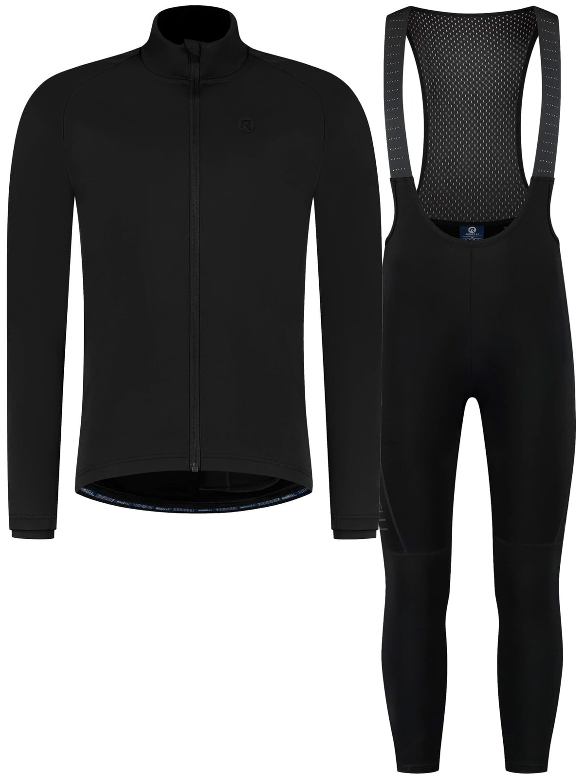 Zimní cyklooblečení Rogelli ESSENTIAL II, černé