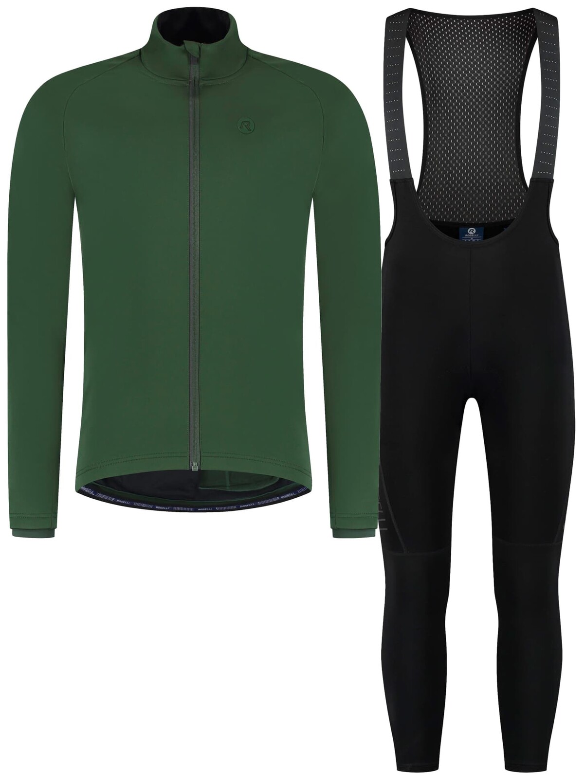 Zimní cyklooblečení Rogelli ESSENTIAL II, khaki