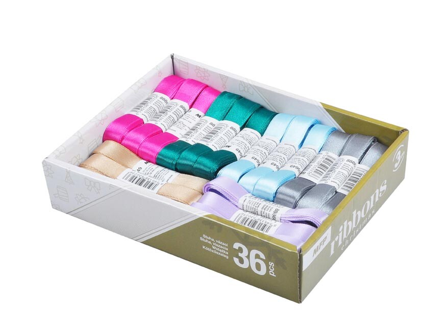 MFP 8886649 Stuha 3m x 1,2cm box mix 1