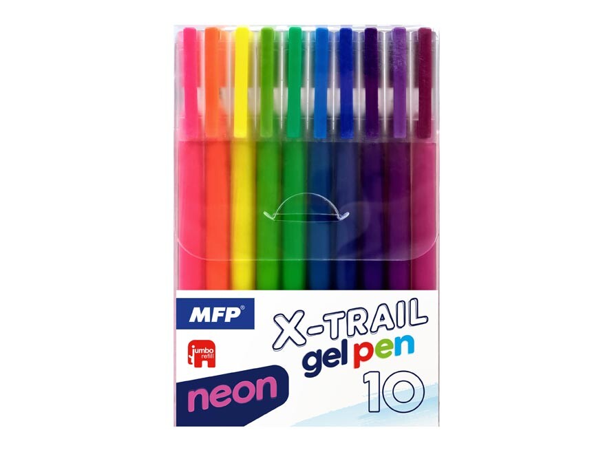 MFP 6001417 Gelové pero set BS 10ks NEON