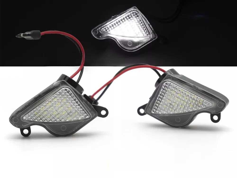 LED osvětlení zrcátka Škoda Octavia II, Superb II