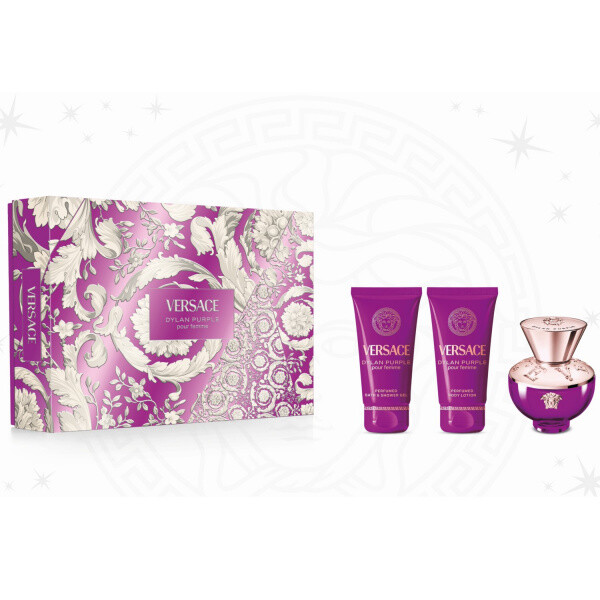 Versace Dylan Purple dámský set - parfémová voda, tělové mléko, sprchový gel dámská