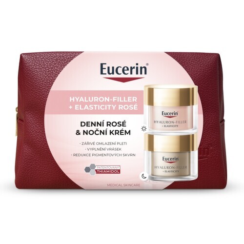Eucerin HYALURON-FILLER+ELASTICITY ROSÉ Vánoce2025