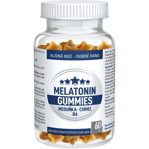 Melatonin Gummies 60 pektinových bonbónů