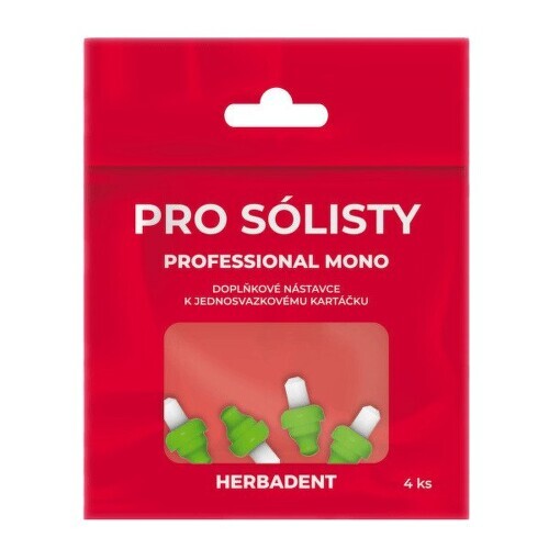 Herbadent Professional Mono náhradní hlavice - 4 ks