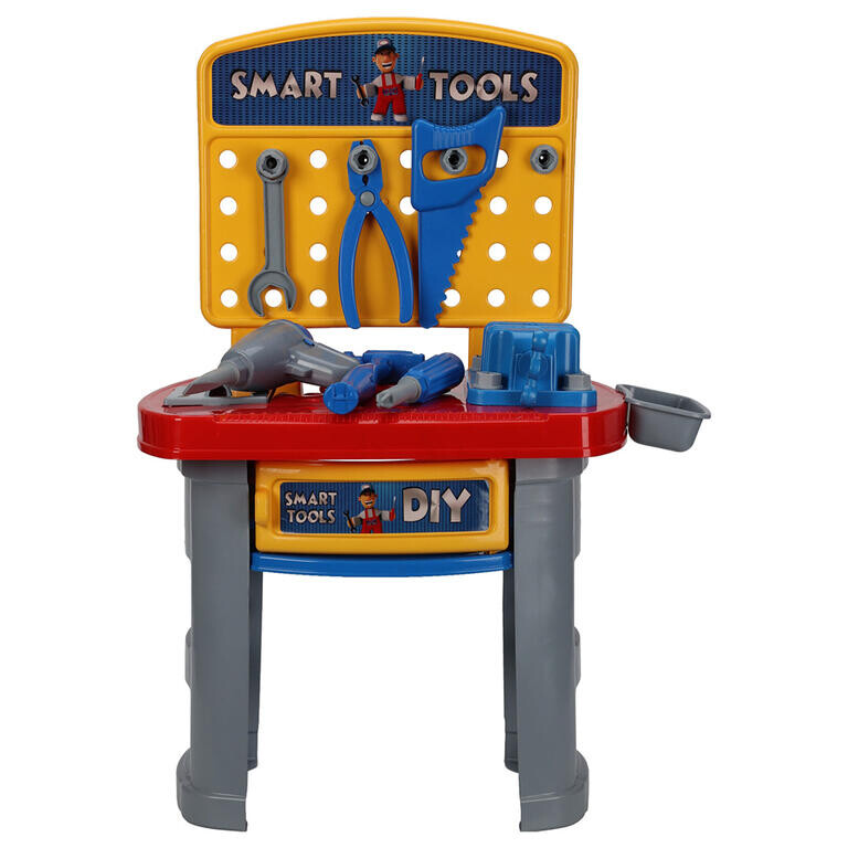 Sada dětského nářadí a ponku SMART TOOLS 32 ks