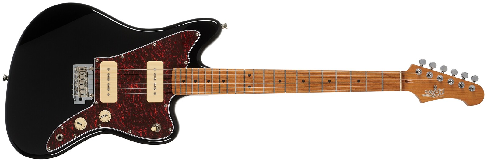 JET Guitars JJ-300 P90 BK