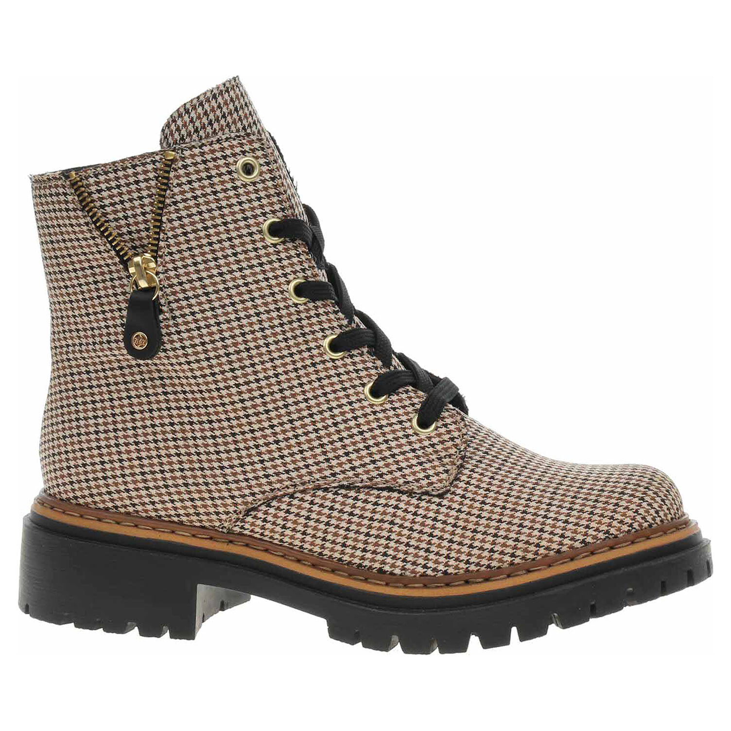 Ecco Dámská kotníková obuv Rieker 72617-00 beige 22401369