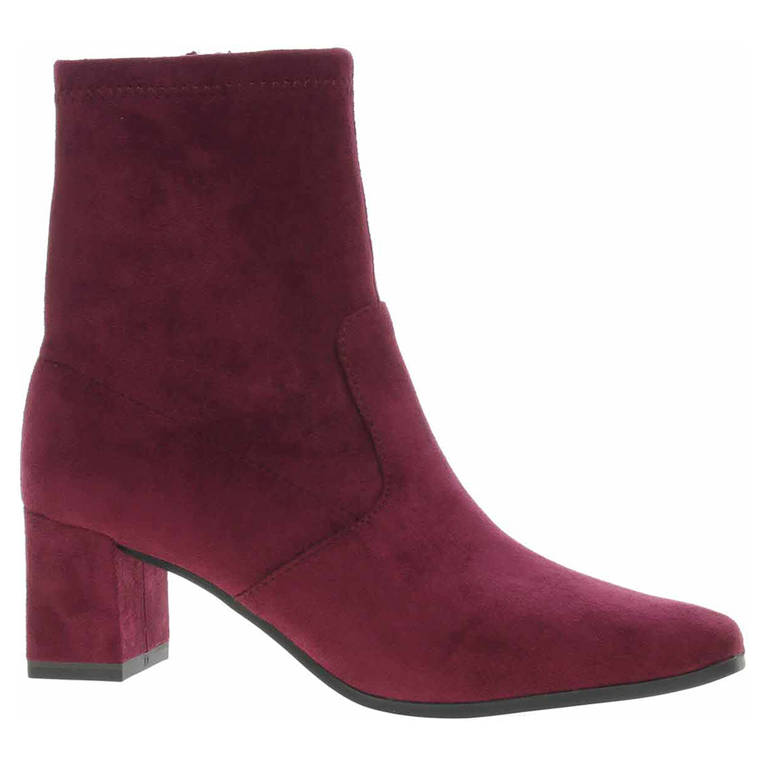 Ecco Dámské polokozačky Caprice 9-25354-41 bordeaux stretch 22601392