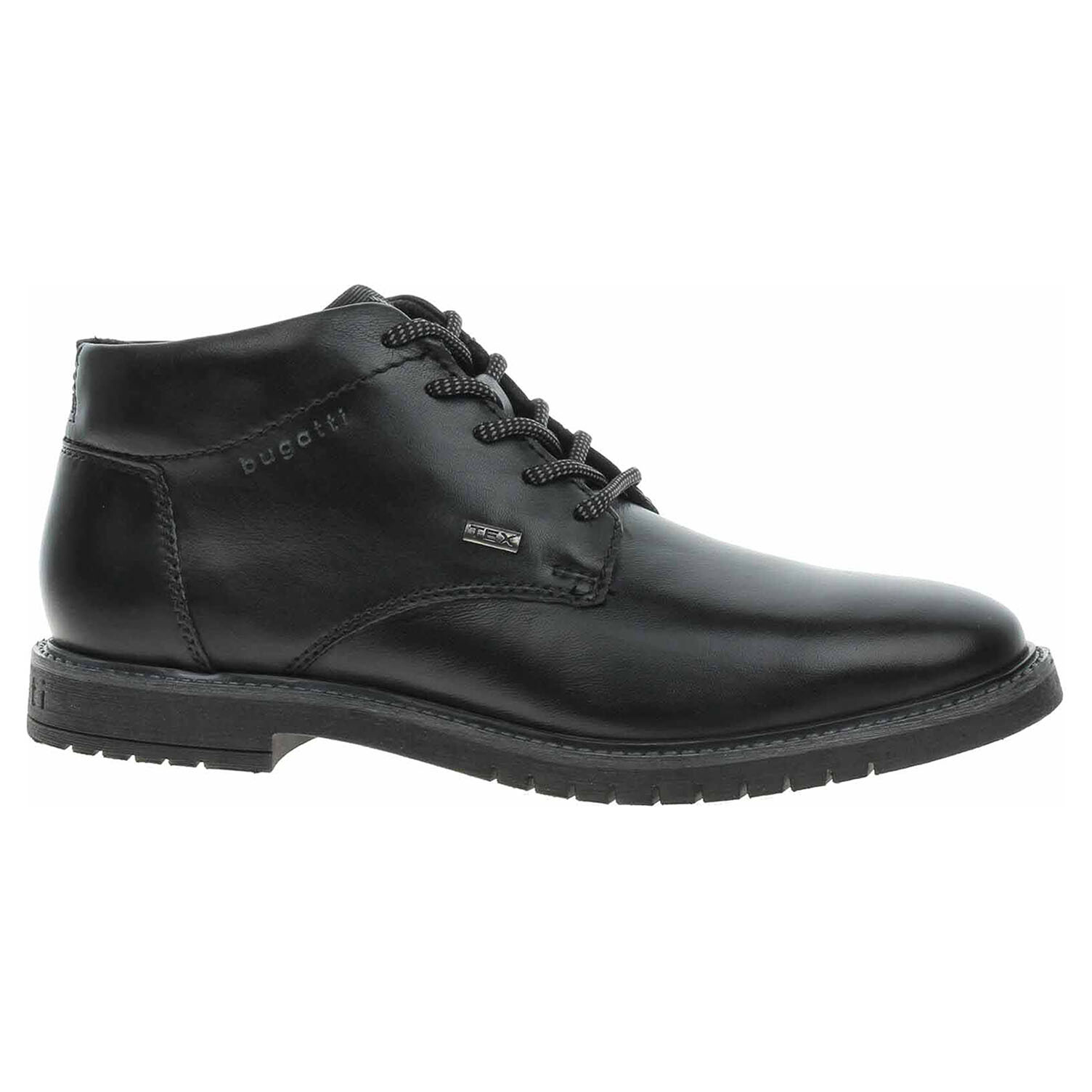 Ecco Pánská kotníková obuv Bugatti 331-8373E-4000 black 24300718