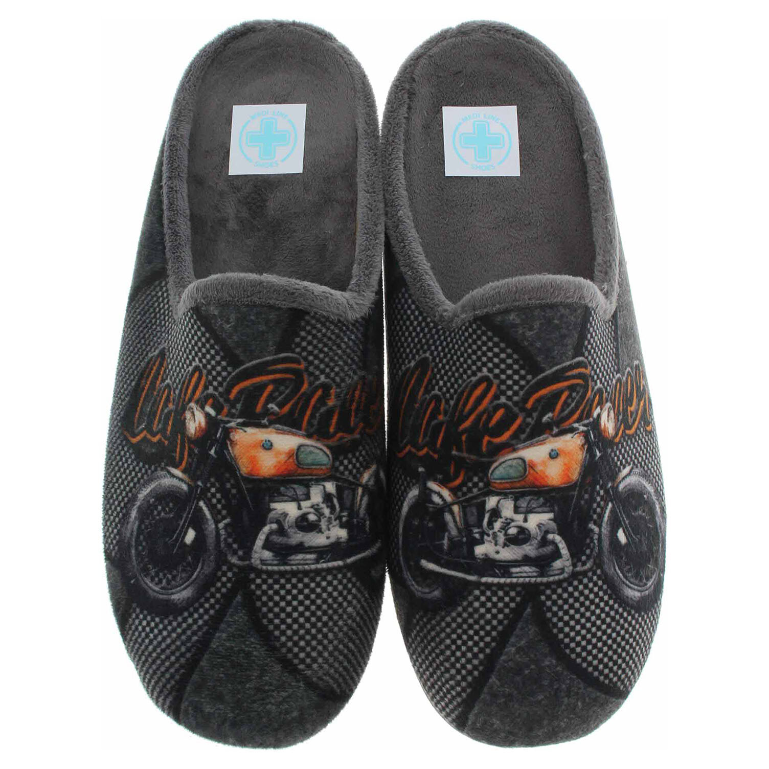 Ecco Pánské domácí pantofle Medi Line 150-025 gris 24800423