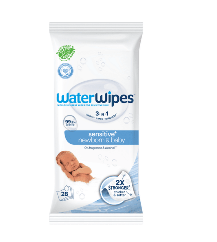 WATERWIPES Ubrousky vlhčené Newborn&Baby 3in1 28ks