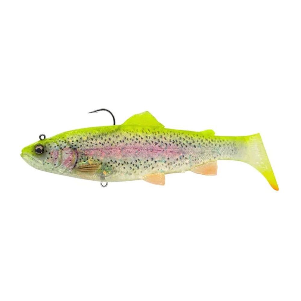 Savage Gear Gumová nástraha 3D Trout Shad Clear Lemon Trout - 12,5cm  35g