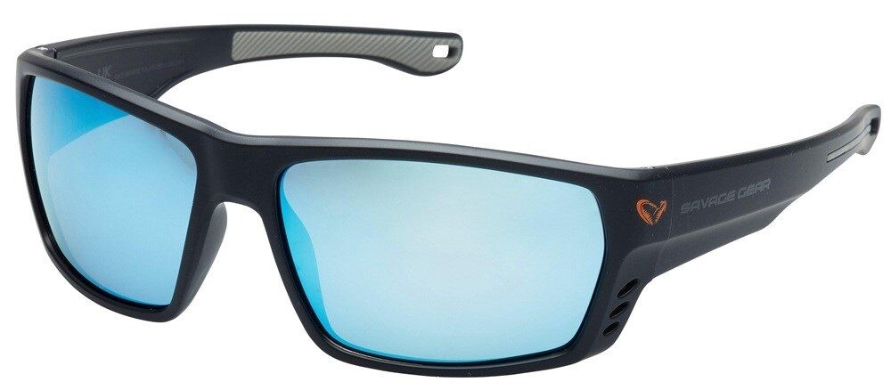 Savage Gear Brýle Savage Polarized 2 Black Blue Revo