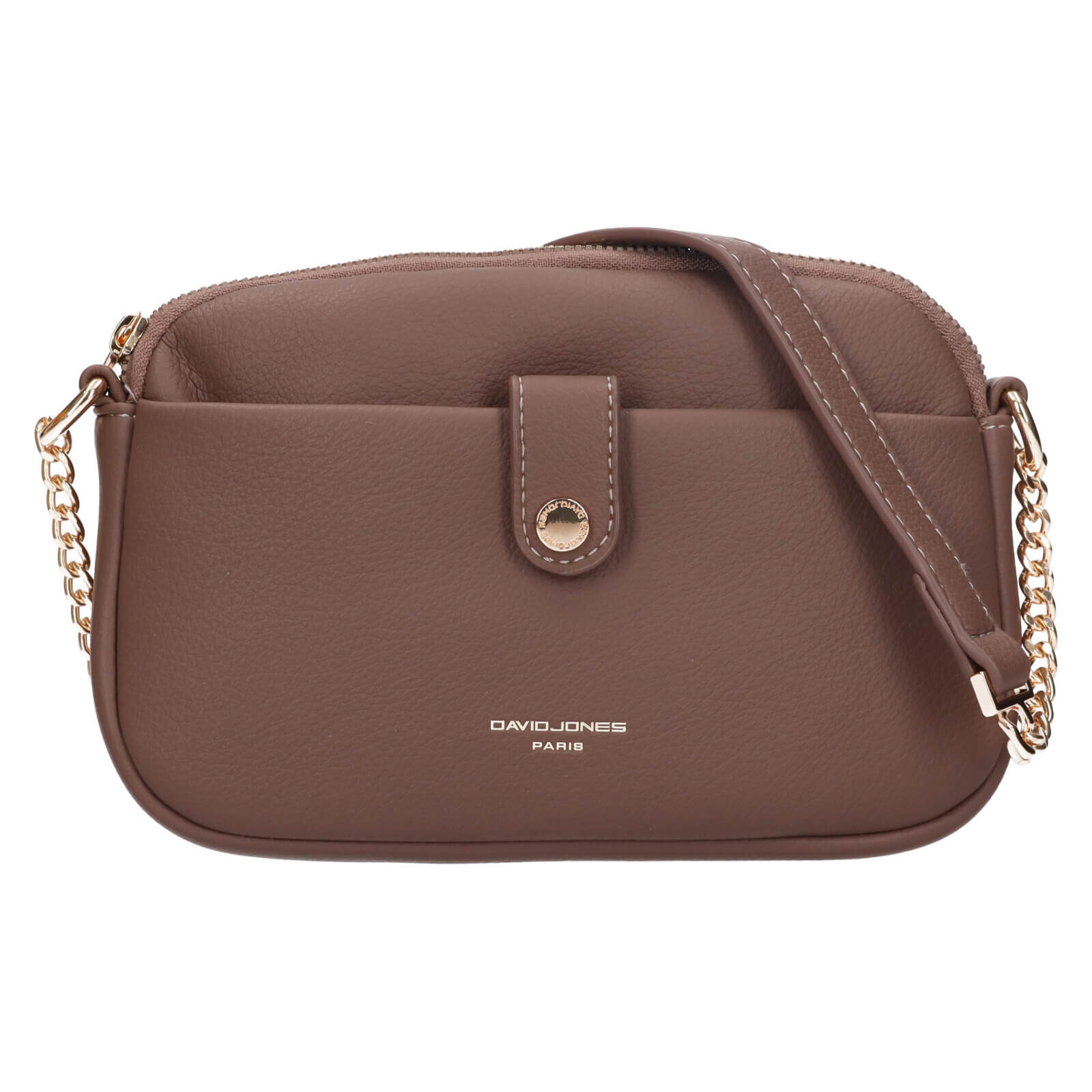 Dámská crossbody kabelka David Jones Diseta - hnědá
