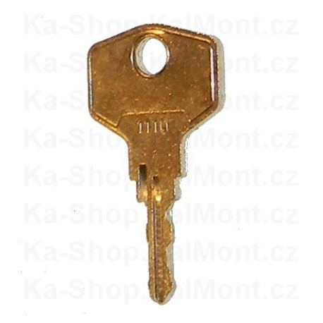 Klíč 1110 k zamykací okenní a balkonové klice