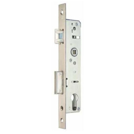 Zámek krátký zadlabací 90 25 08 čelo 22 mm pro dveře