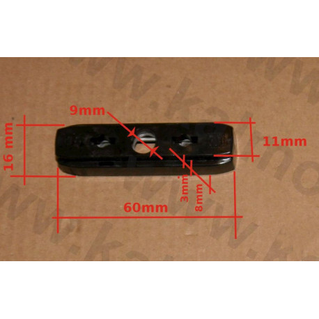 Kluzák do horní kolejnice na posuvné dveře Siegenia PSK 160, 200