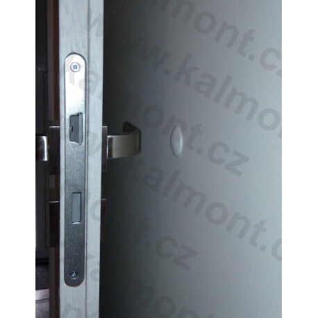 Tlumič nárazu kliky dveří, nástěnný samolepící bílý, průměr 40, tloušťka 7mm