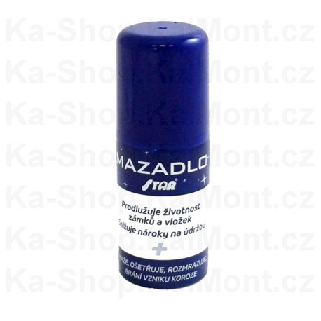 Mazací prostředek a rozmrazovač na dveřní vložky a zámky - Star 30ml