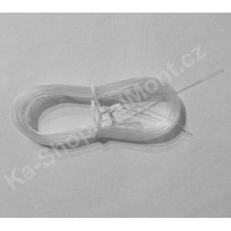 Vodící silonové lanko ø 0,8 mm pro horizontální žaluzie a rolety, délka 2m