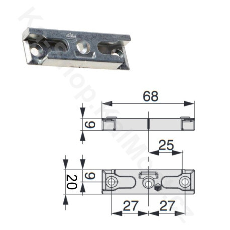 Protiplech Maco 96561 IS na dřevěné okno a dveře z profilu
